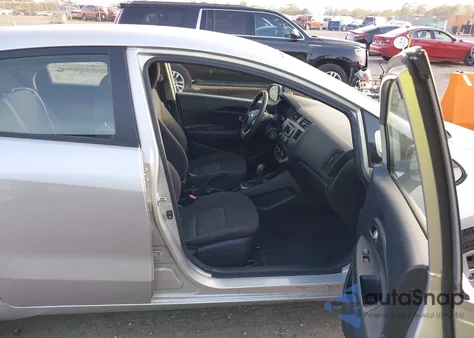 2013 Kia Rio Lx из США, поврежденный, VIN KNADM5A32D6144676